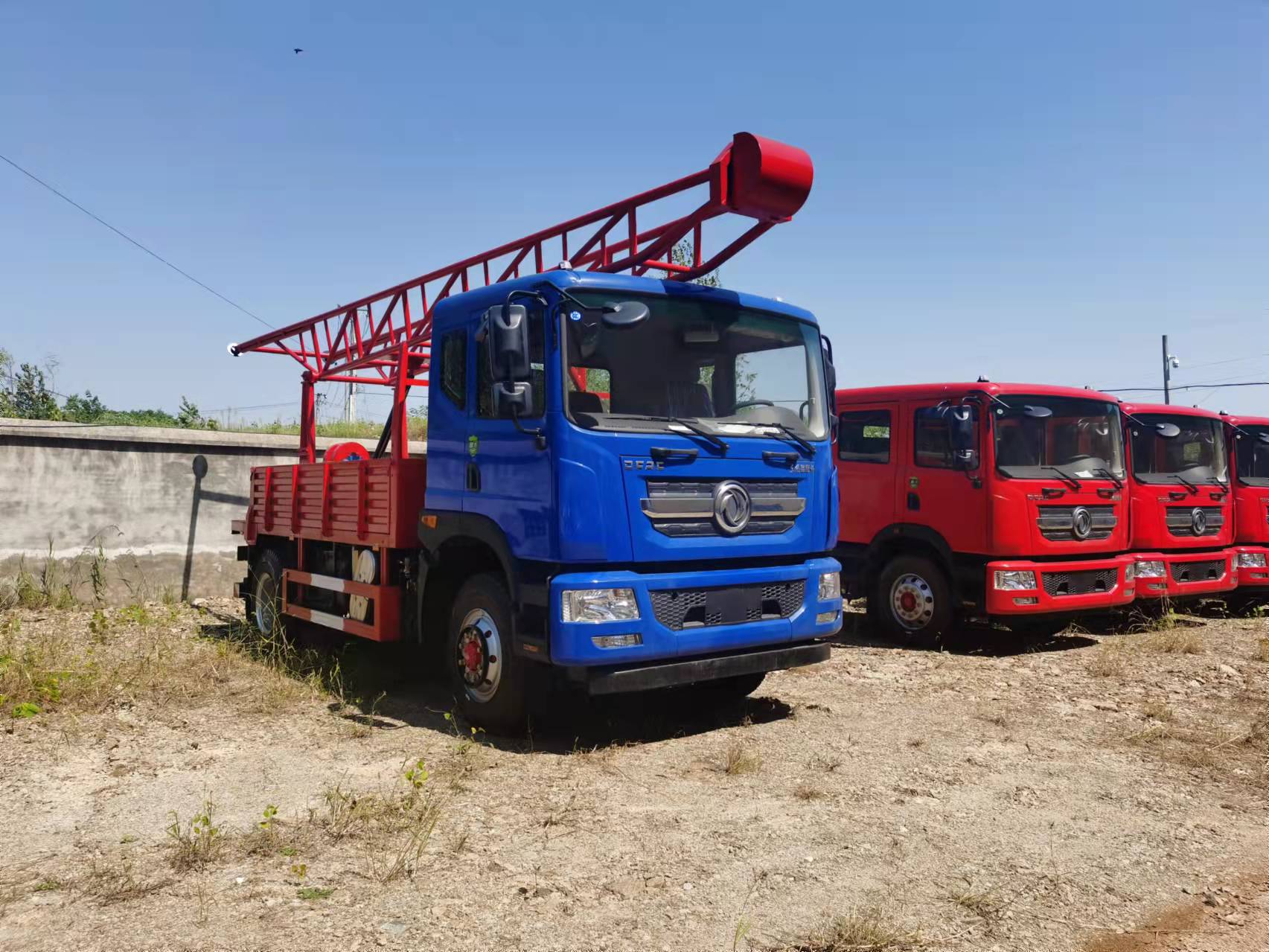 東風多利卡6缸汽車鉆機 東風多利卡6缸汽車鉆機